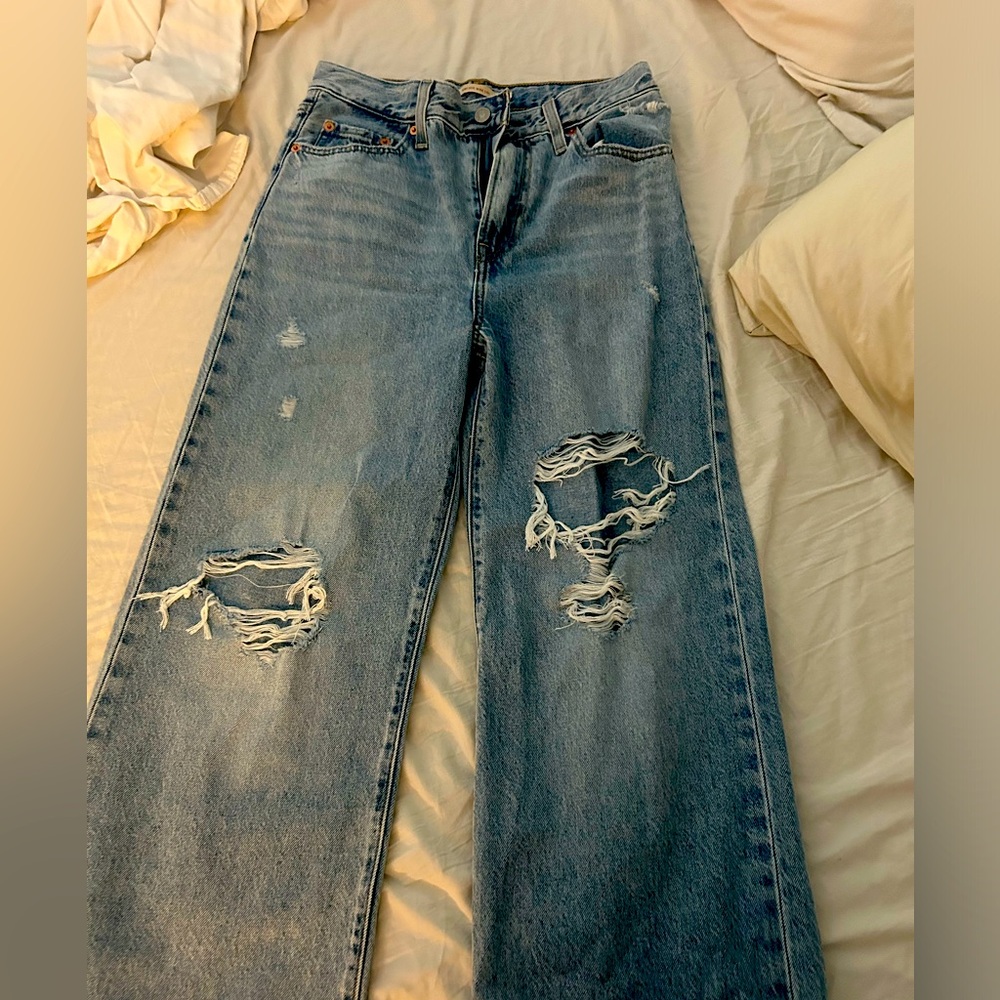 NWOT Ribcage wide leg Levi's